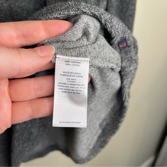 Faherty Men's Jaspe Terry Henley Pullover Shirt M - Picture 8 of 10